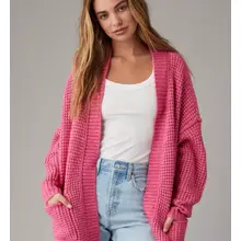 Product image of American Eagle Whoa So Cozy Waffle Cardigan