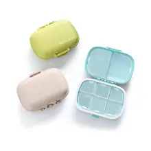 Product image of MEACOLIA 3 Pack 8 Compartments Travel Pill Organizer