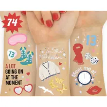 Product image of xoFetti Eras Party Temporary Tattoos (74 pieces)