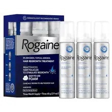 Product image of Rogaine Men's 5% Minoxidil Foam for Hair Loss and Hair Regrowth