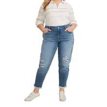 Product image of Supersoft 90s High Rise Taper Ankle Jean