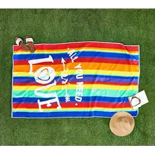 Product image of Home Reflections Oversized Rainbow Beach Towel
