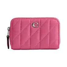 Product image of Coach Quilted Pillow Leather Small Zip Around Card Case