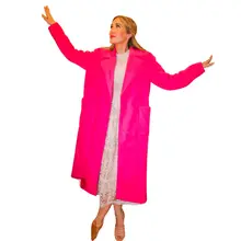 Product image of Polly Coat in Hot Pink  