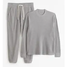 Product image of Abercrombie & Fitch Waffle Joggers Sleep Set