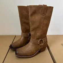 Product image of Stacked Heel with a Harness