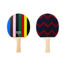 Product image of Croquet Stripe and Zig Zag Ping Pong Paddle Set