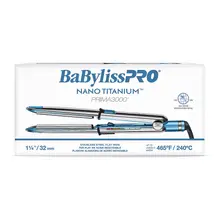 Product image of BaByliss Nano Titanium Prim 3000 1 1/4-Inch Ionic Flat Iron