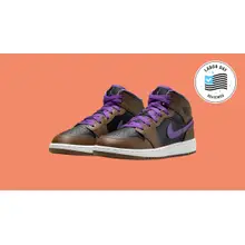 Product image of Nike Air Jordan 1 Mid Big Kids's Shoes