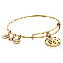 Product image of Alex & Ani Kansas City Royals Cap Logo Expandable Bangle Bracelet