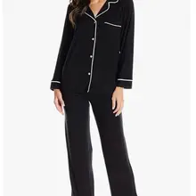 Product image of Eberjey Women's Gisele Long PJ Set
