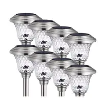 Product image of Beau Jardin 8-Pack Outdoor Solar Pathway Lights