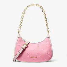 Product image of Michael Michael Kors Cora Medium Logo Embossed Shoulder Bag