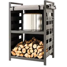 Product image of Solo Stove Station with UV Coated Cover Aluminum Firewood Rack
