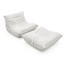 Product image of Suede Armless Beanbag Set by Trule