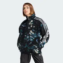 Product image of Allover Print Flower Fleece Jacket