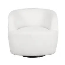 Product image of Bodhe Upholstered Swivel Barrel Chair