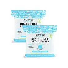 Product image of Scrubzz Disposable No-Rinse Bath Sponges