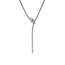 Product image of Naga Y Necklace, Sterling Silver