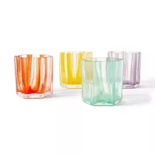 Product image of 4pc Short Glass Drinkware Set