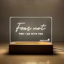 Product image of Bible Verse LED Light