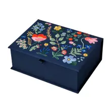 Product image of Rifle Paper Co. embroidered keepsake box