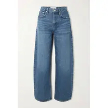 Product image of Frame +Net Sustain Long Barrel high-rise tapered jeans