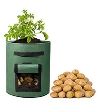 Product image of Delxo 5 Pack 7-Gallon Potato Growing Bags