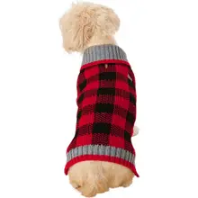 Product image of Frisco Buffalo Plaid Dog and Cat Sweater