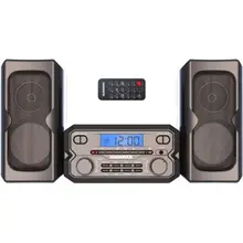 Product image of Magnavox MM435M-BK 3-Piece Compact CD Shelf System