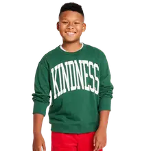 Product image of Kids' 'Kindness' Graphic Crewneck Sweatshirt