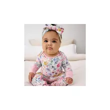 Product image of Tiny blooms crescent zippy