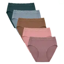 Product image of The High Rise Lace Briefs