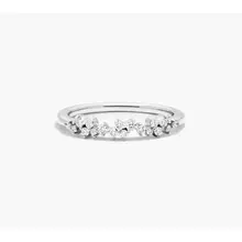 Product image of White Gold Cosmos Lab-Created Diamond Ring