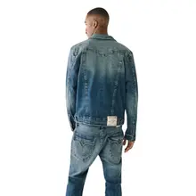 Product image of Jimmy Embossed Denim Jacket