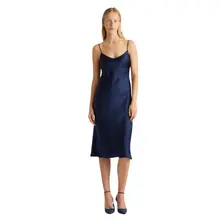 Product image of 100% Washable Silk Slip Dress