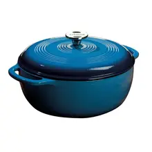 Product image of The Lodge Enameled Cast Iron 6-Quart Dutch Oven