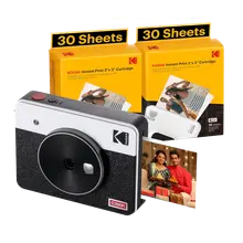 Product image of KODAK Mini Shot 3 Retro 4PASS 2-in-1 Instant Digital Camera and Photo Printer