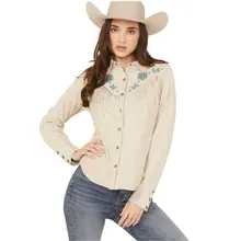 Product image of Shayanne women’s embellished faux suede top