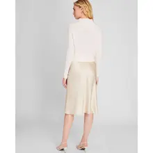 Product image of Club Monaco Silk Charmeuse Midi Skirt