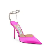 Product image of Jimmy Choo Saeda 100 mm Satin Heel