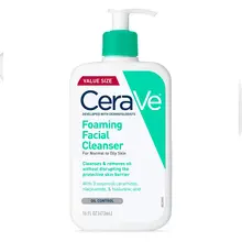 Product image of CeraVe Foaming Facial Cleanser for Normal to Oily Skin