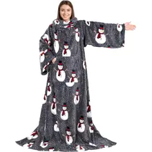 Product image of Pavilia Premium Fleece Blanket with Sleeve