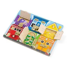 Product image of Melissa & Doug Wooden Latches Board
