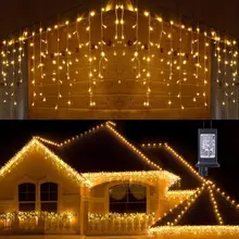 Product image of Toodour LED Icicle Christmas Lights