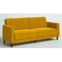 Product image of Mercury Row 81.5-Inch Perdue Velvet Convertible Sofa