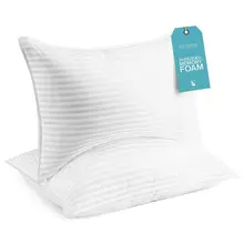 Product image of Beckham Hotel Collection King Size Memory Foam Bed Pillows