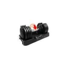 Product image of CAP 25-Pound Adjustable Dumbbell Set