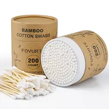 Product image of Fovurte Bamboo Cotton Swabs