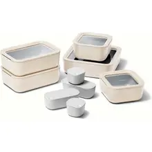 Product image of Caraway Glass Food Storage Set, 14 Pieces